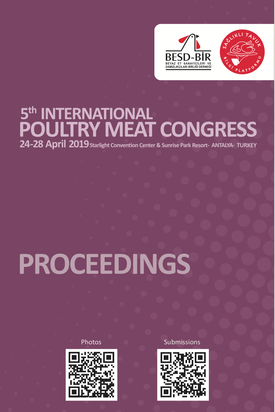 5th  International Poultry Meat Congress Book - English