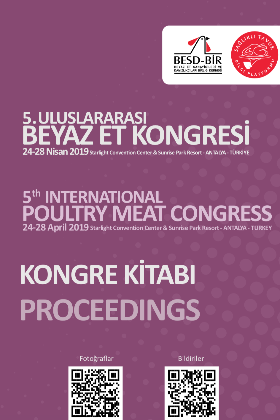 5th International White Meat Congress Booklet - Turkish