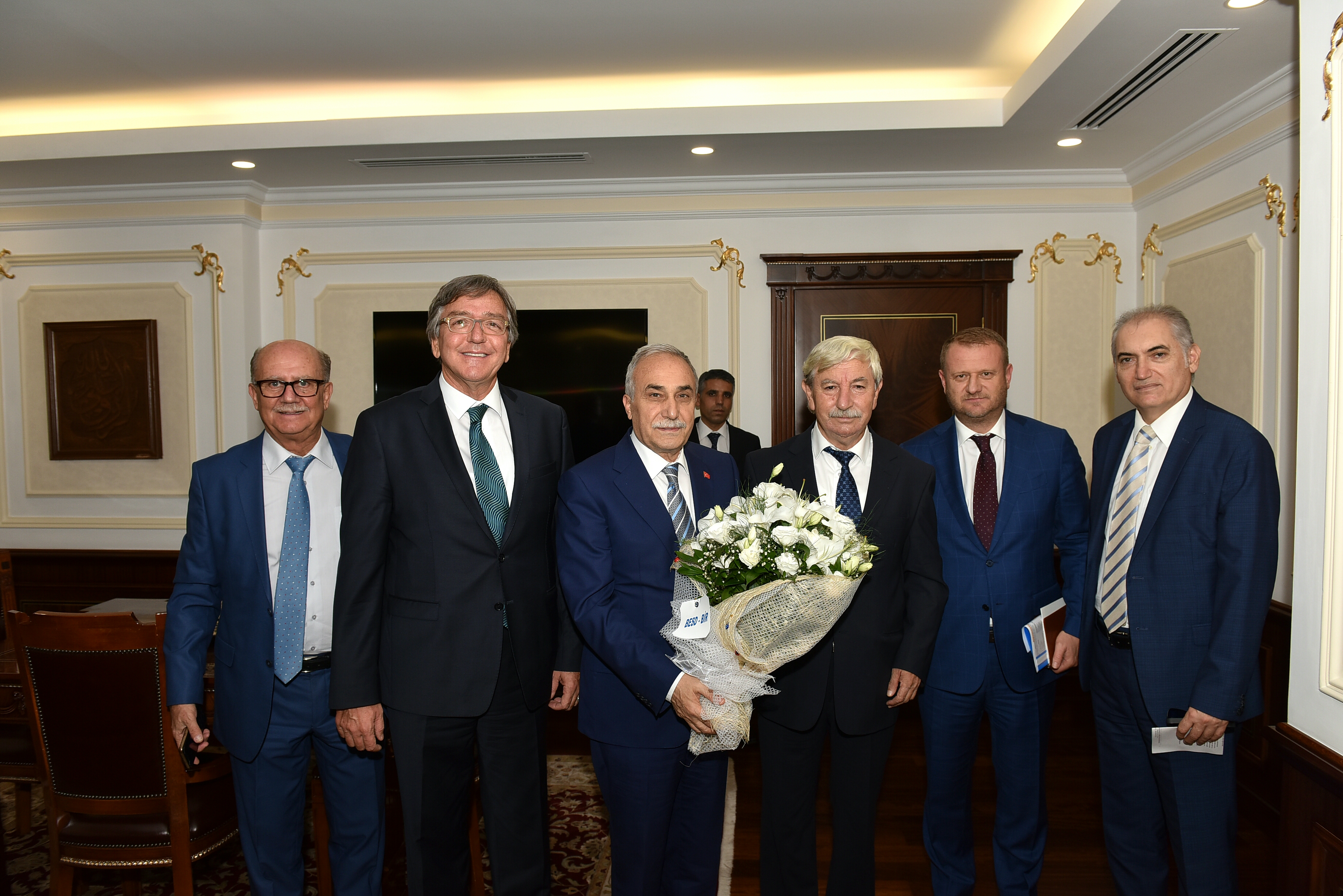 Congratulatory Visit from BESD-BIR to Minister Fakıbaba