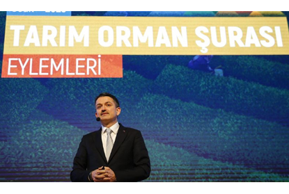 Pakdemirli, Minister of Agriculture and Forestry of Turkish Republic, announced the action plans of Agriculture and Forestry Council: a new era begins in food products