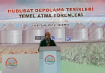 The Foundation of TMO Grain Storage Facilities Has Been Laid by Minister M. Mehdi EKER